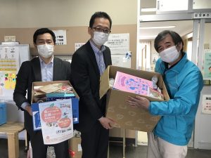 第一生命保険株式会社よりグッズのご寄付を頂きました 第３回食品配布会 いたばし 子どもの居場所